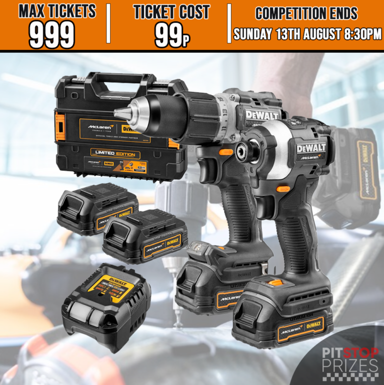 DEWALT MCLAREN F1 TEAM POWERSTACK BRUSHLESS CORDLESS TWIN KIT