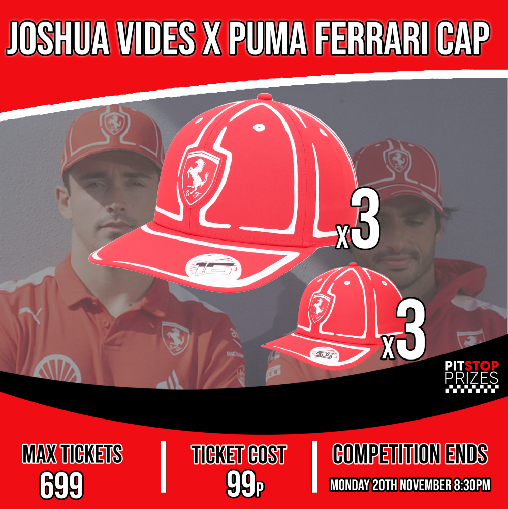 JOSHUA VIDES X PUMA FERRARI DRIVER CAPS