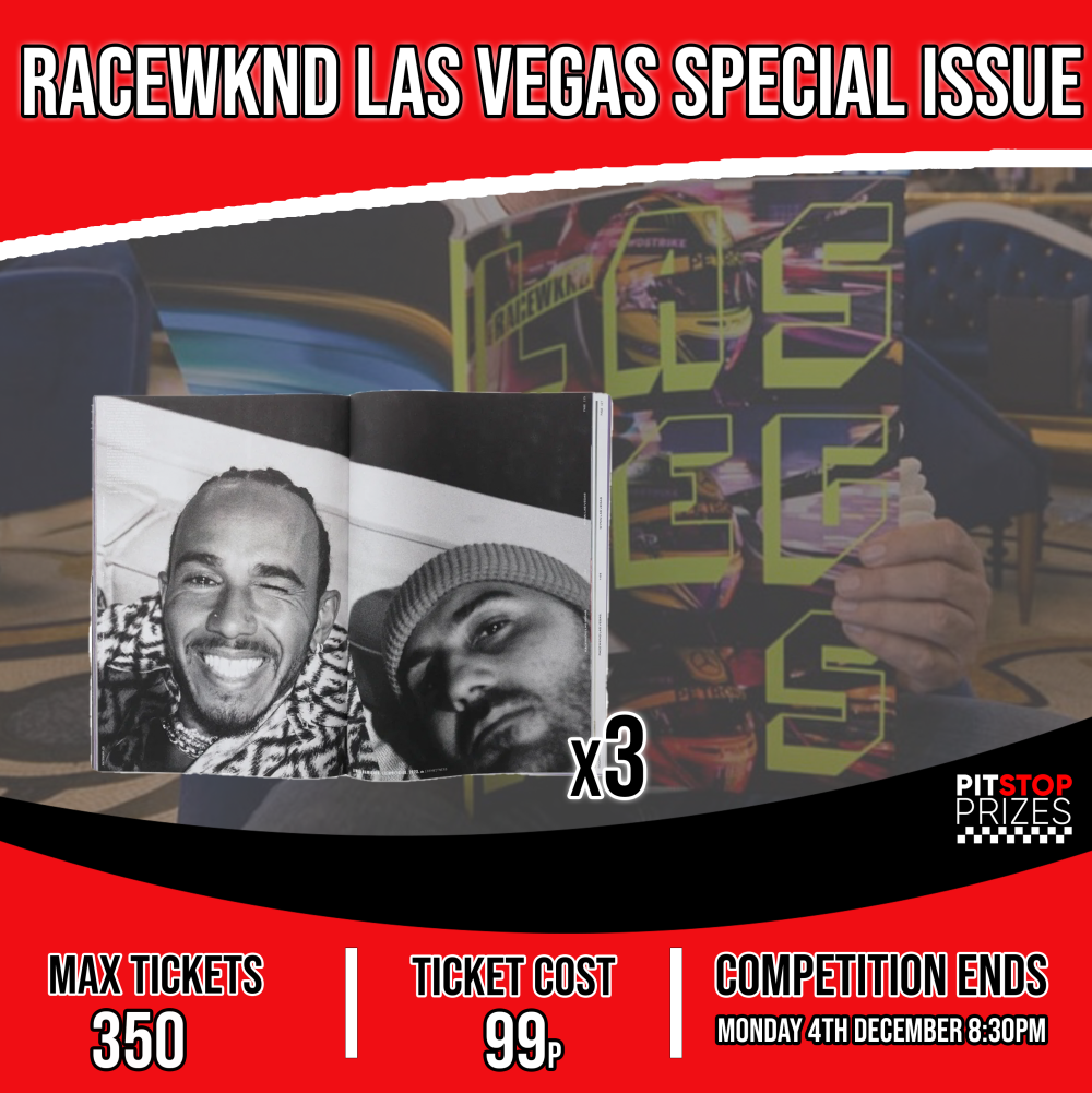 RACEWKND MAGAZINE - LAS VEGAS ISSUE PLUS INSTANT WINS
