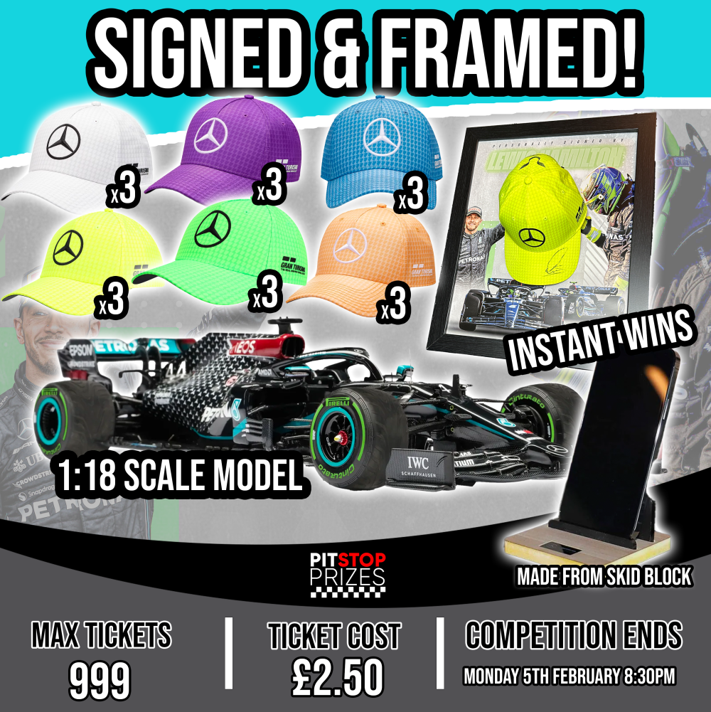 LEWIS HAMILTON 1:18 SCALE MODEL PLUS 20 INSTANT WINS!!