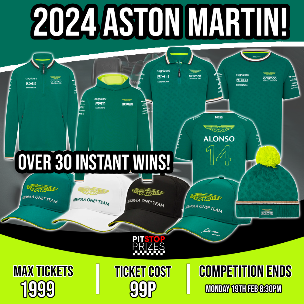 NEW FOR 2024: ASTON MARTIN MERCH!