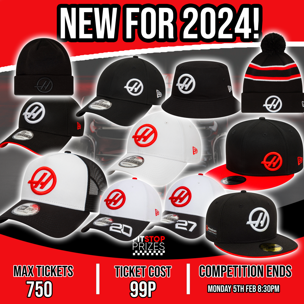 NEW FOR 2024: HAAS CAPS!