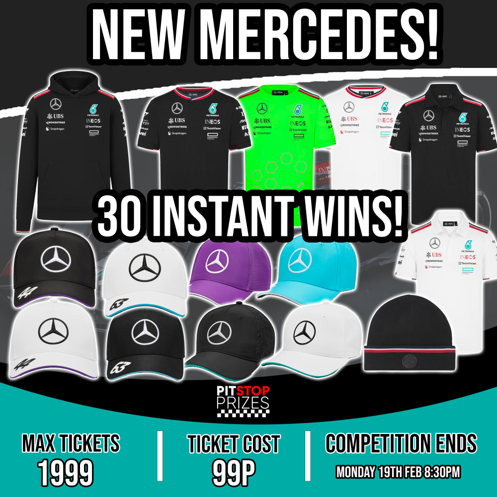 NEW FOR 2024: MERCEDES!