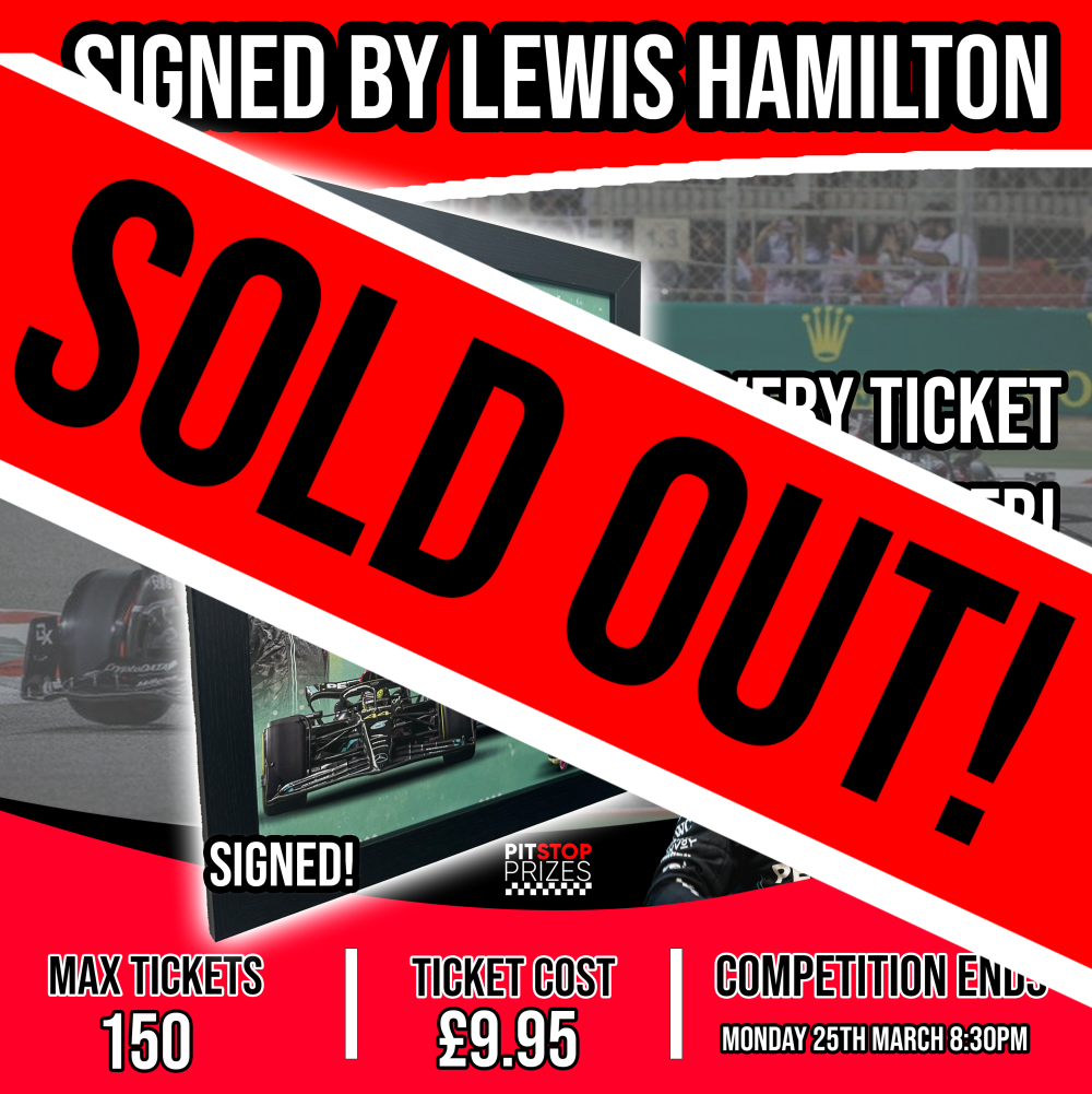 EVERY TICKET WINS! SIGNED BY HAMILTON COMP
