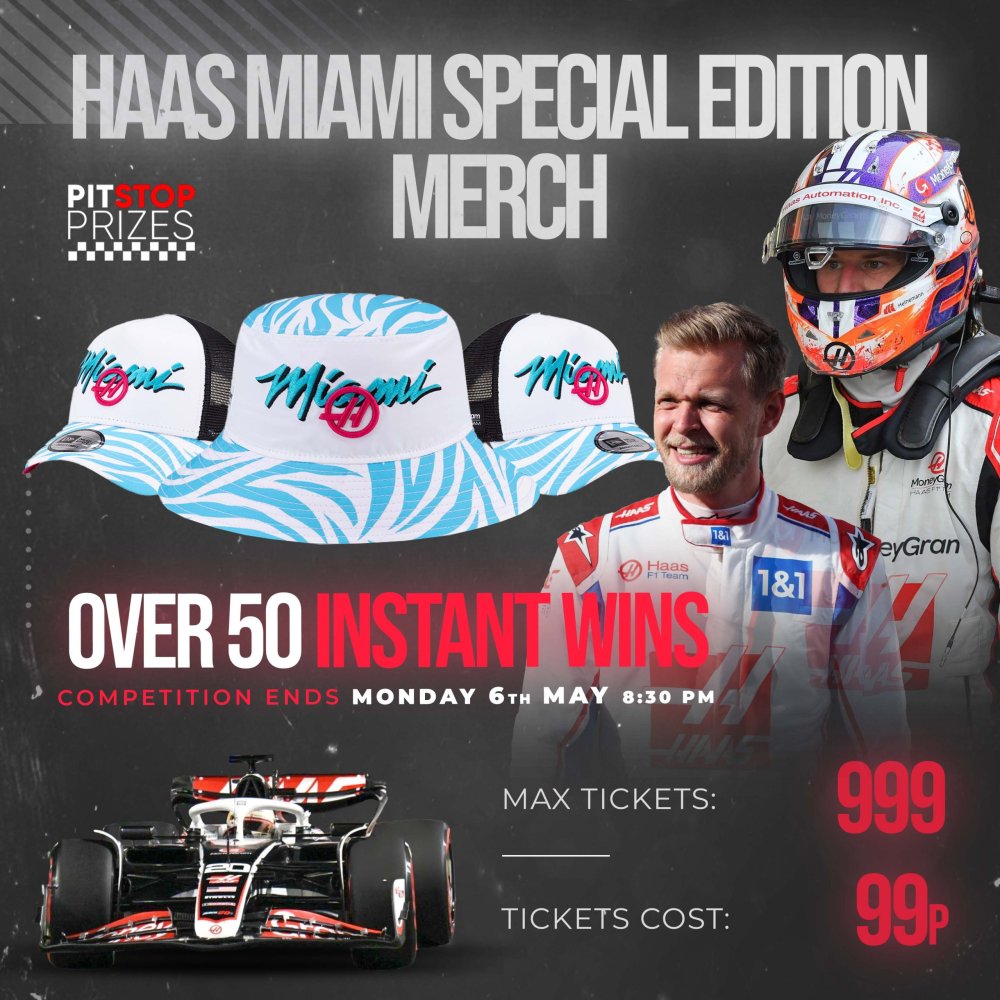 MIAMI SPECIAL: HAAS MERCH!