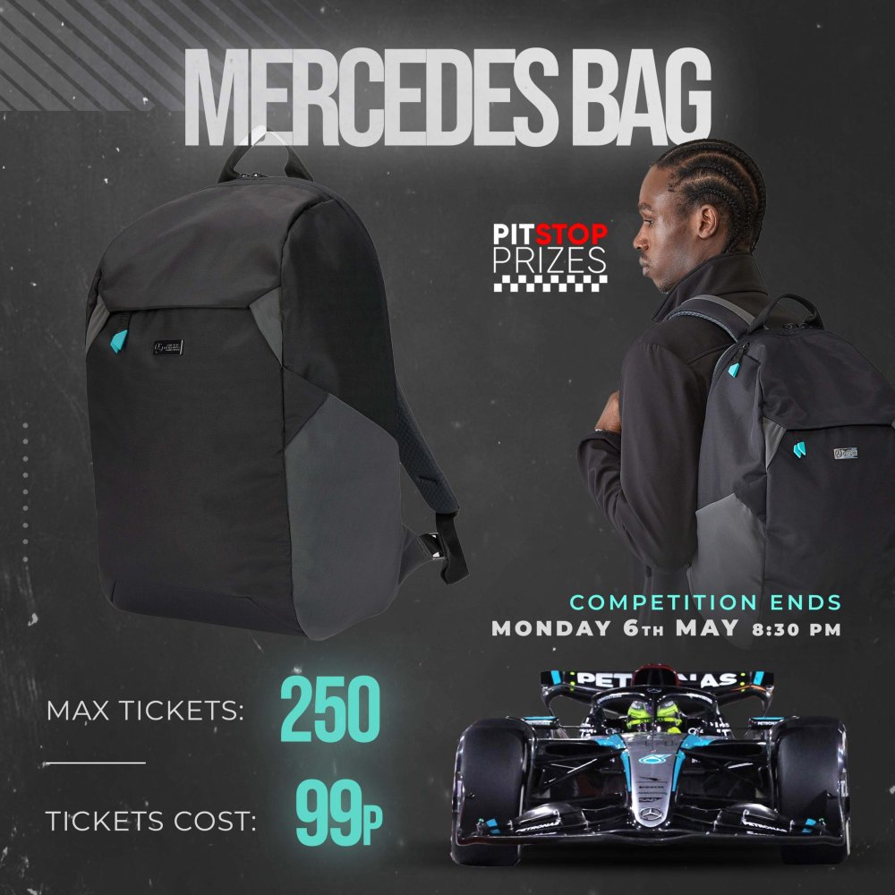 MERCEDES BACK PACK!