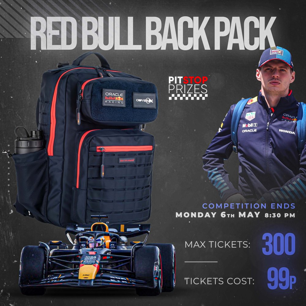 RED BULL BACK PACK!