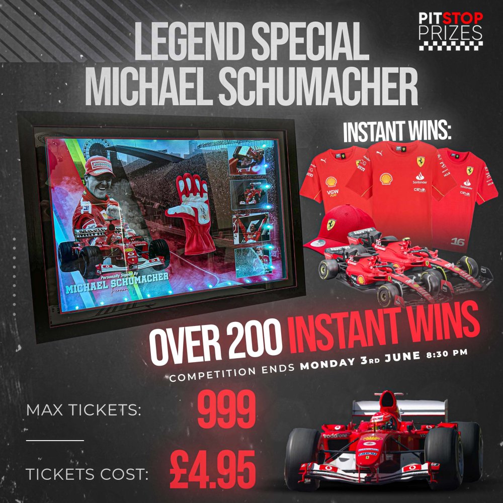 LEGEND SPECIAL: MICHAEL SCHUMACHER!