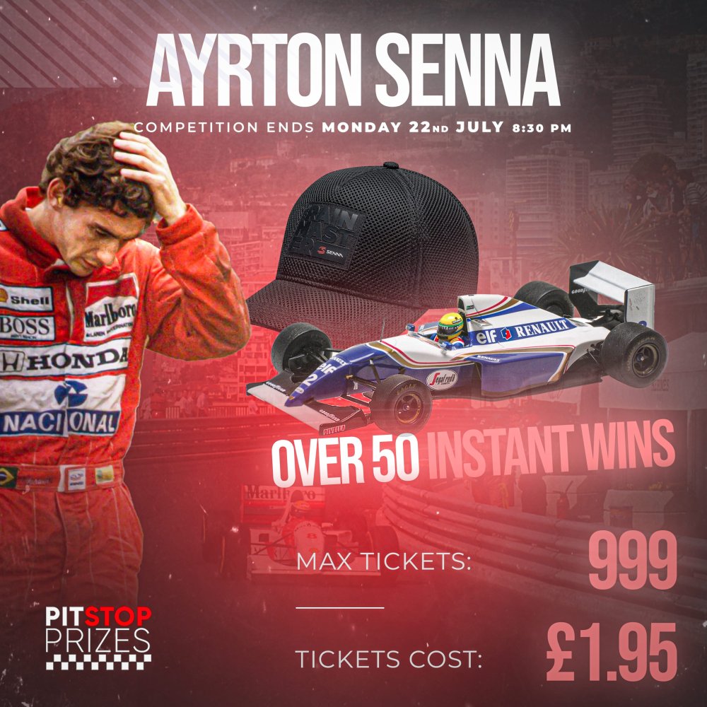 SENNA COMP! OVER 50 INSTANT WINS!