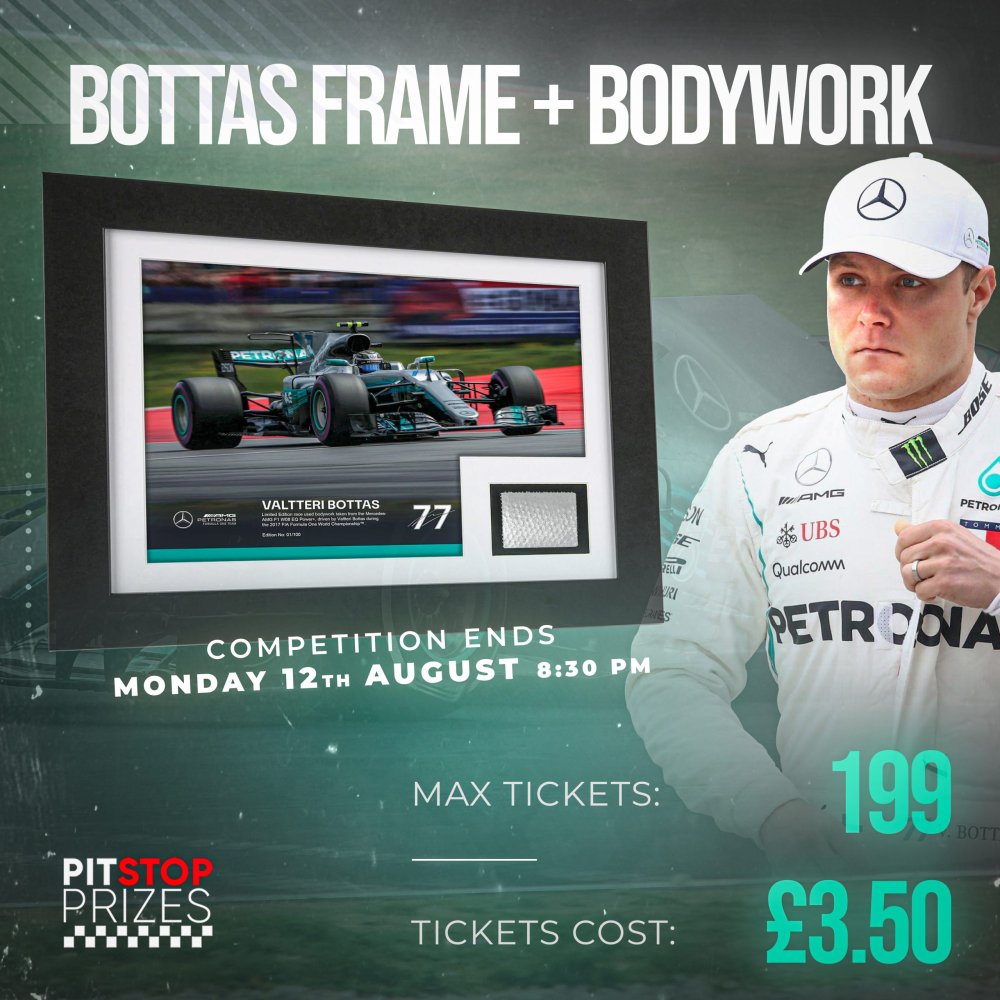 FRAMED PRINT & BOTTAS BODYWORK!