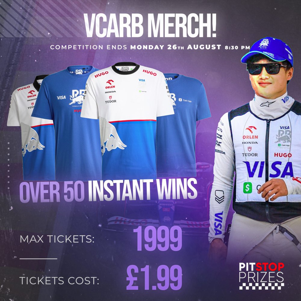 VCARB MERCH! OVER 50 INSTANT WINS!