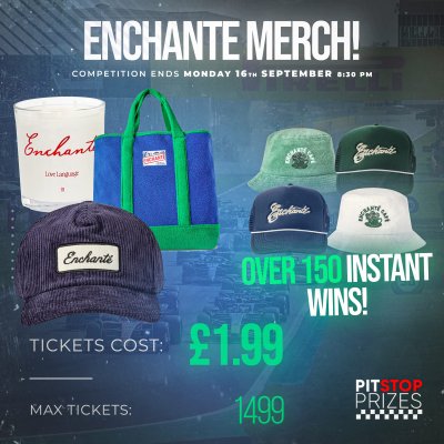 ENCHANTE MERCH! OVER 150 INSTANT WINS!