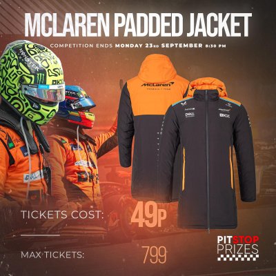 MCLAREN COAT!