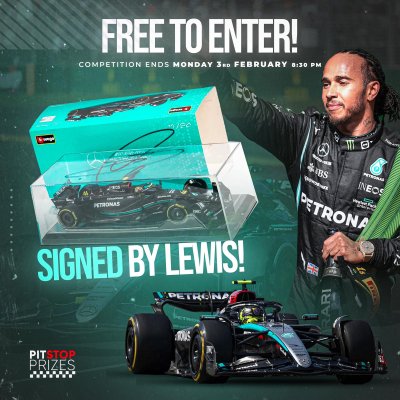 FREE TO ENTER! SIGNED BY LEWIS!
