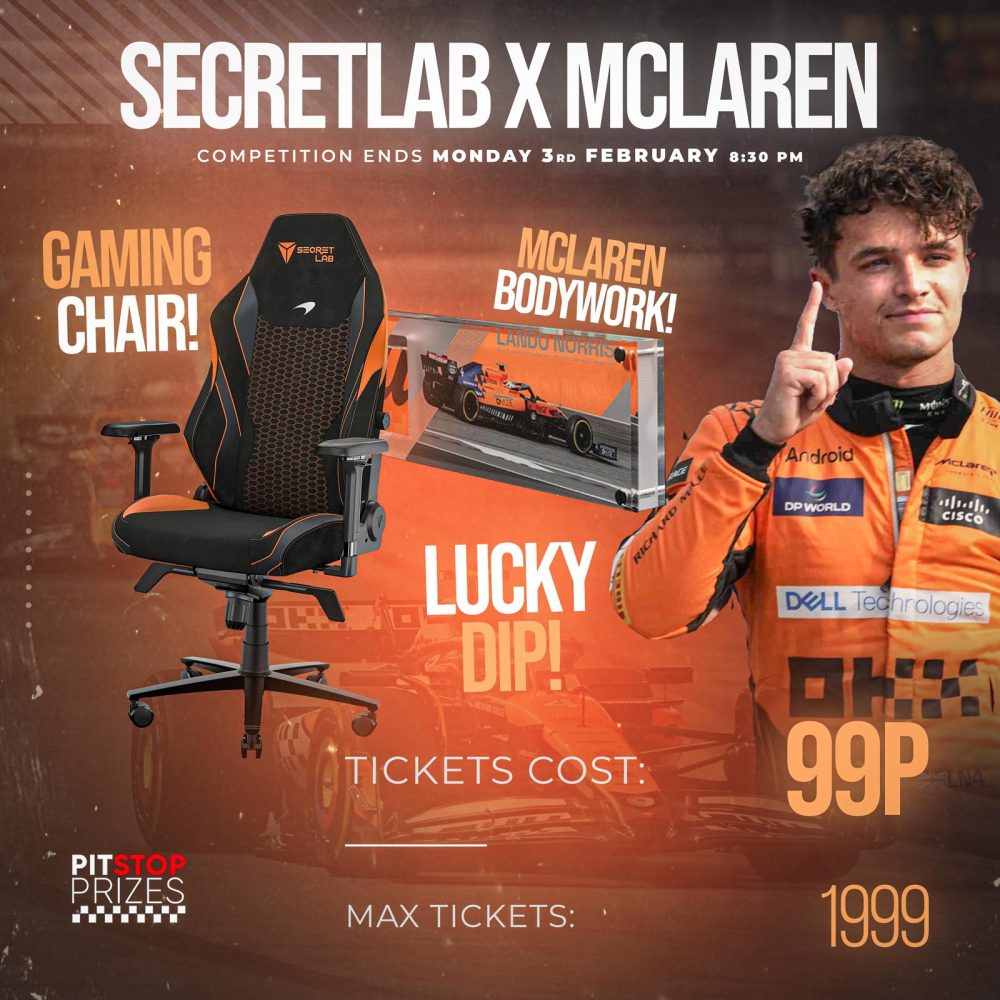 SECRETLAB x MCLAREN GAMING CHAIR + BODYWORK DISPLAY!!