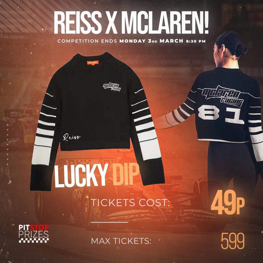 49P COMP: REISS x MCLAREN JUMPER!