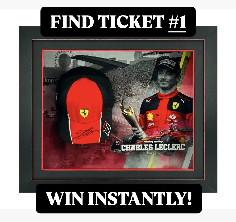 'PRINCE OF MONACO' LECLERC x BANG & OLUFSEN HEADPHONES OR £1500! 2000+ INSTANT WINS! - Image 4