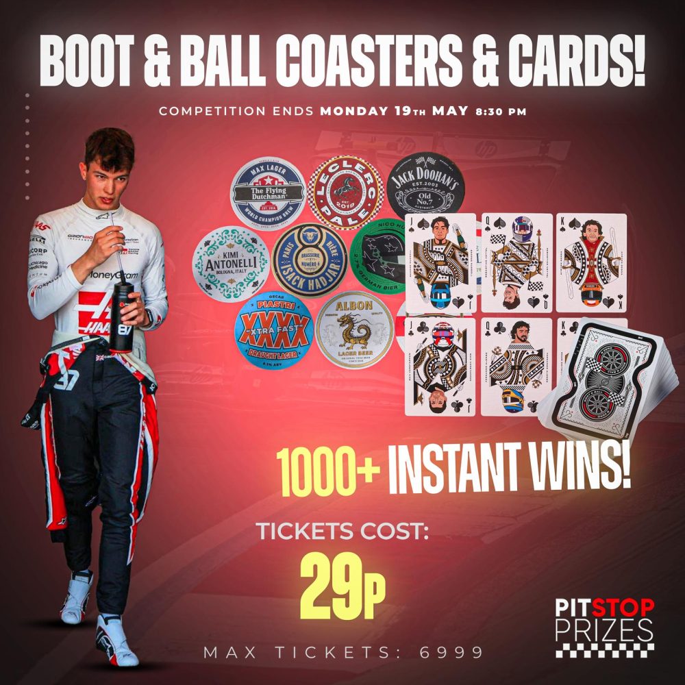 BOOT & BALL BEER COASTERS & CARDS! 1000+ INSTANT WINS!