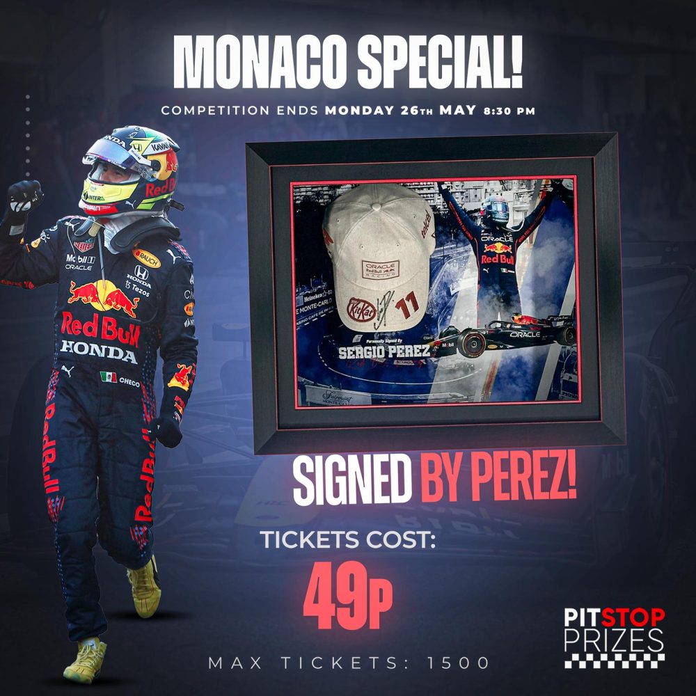 49p COMP: MONACO SPECIAL SIGNED BY SERGIO PEREZ!