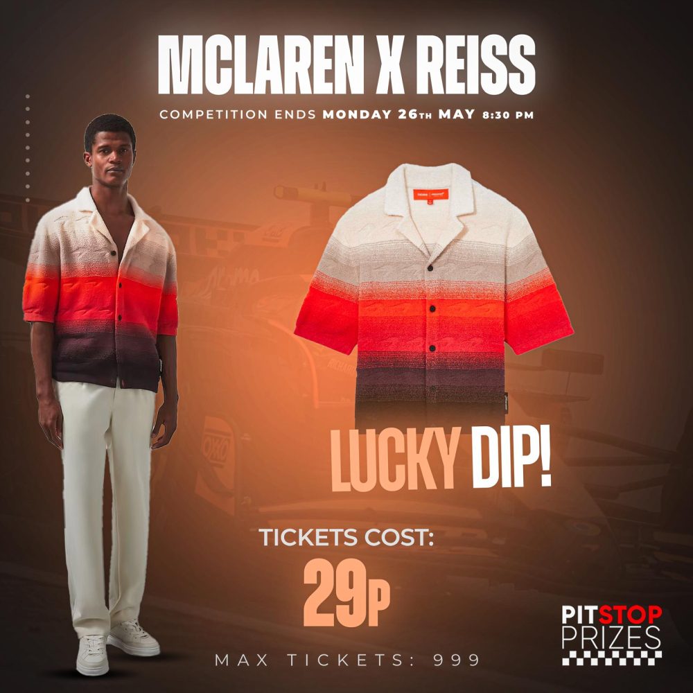 29P COMP: MCLAREN X REISS SHIRT!
