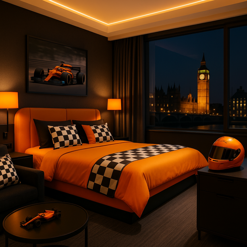 🏁 Ultimate Motorsport-Themed Stay in London + £500 Spending Money! 🏨