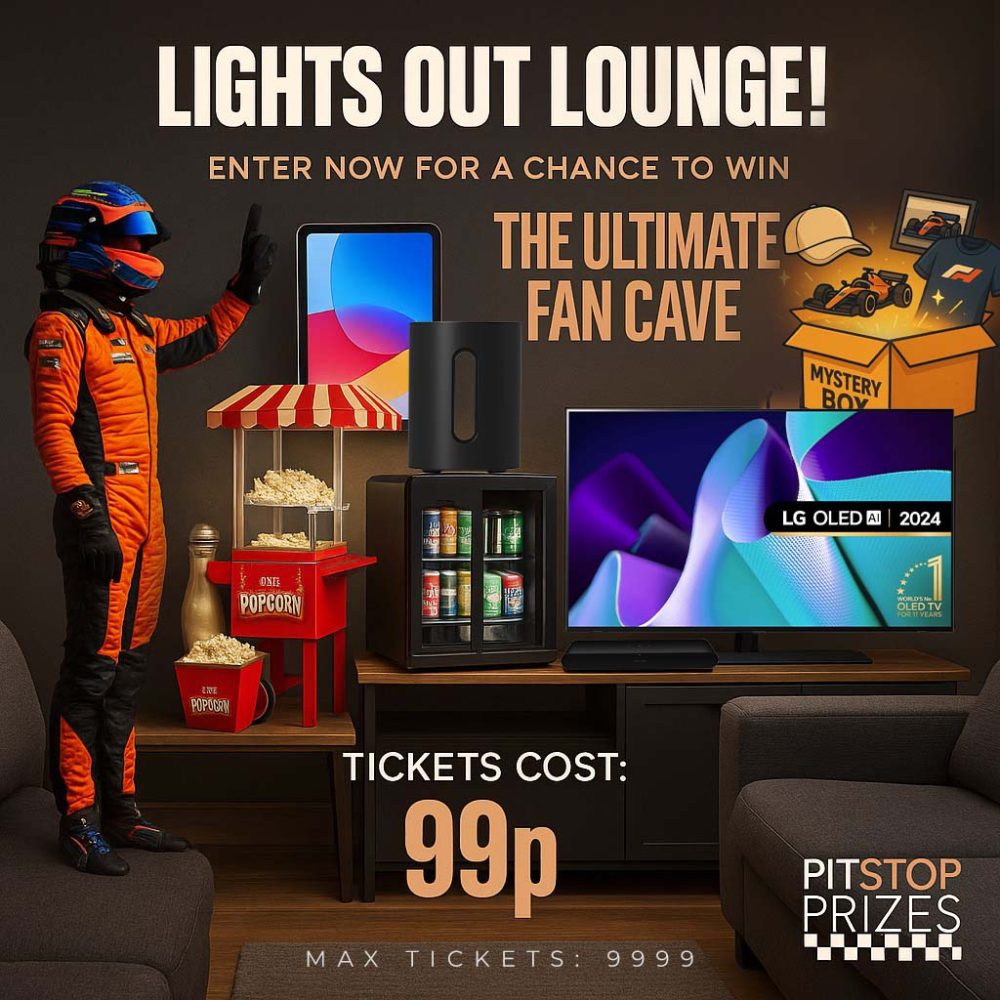 LIGHTS OUT LOUNGE! THE ULITMATE AT-HOME RACE EXPERIENCE!