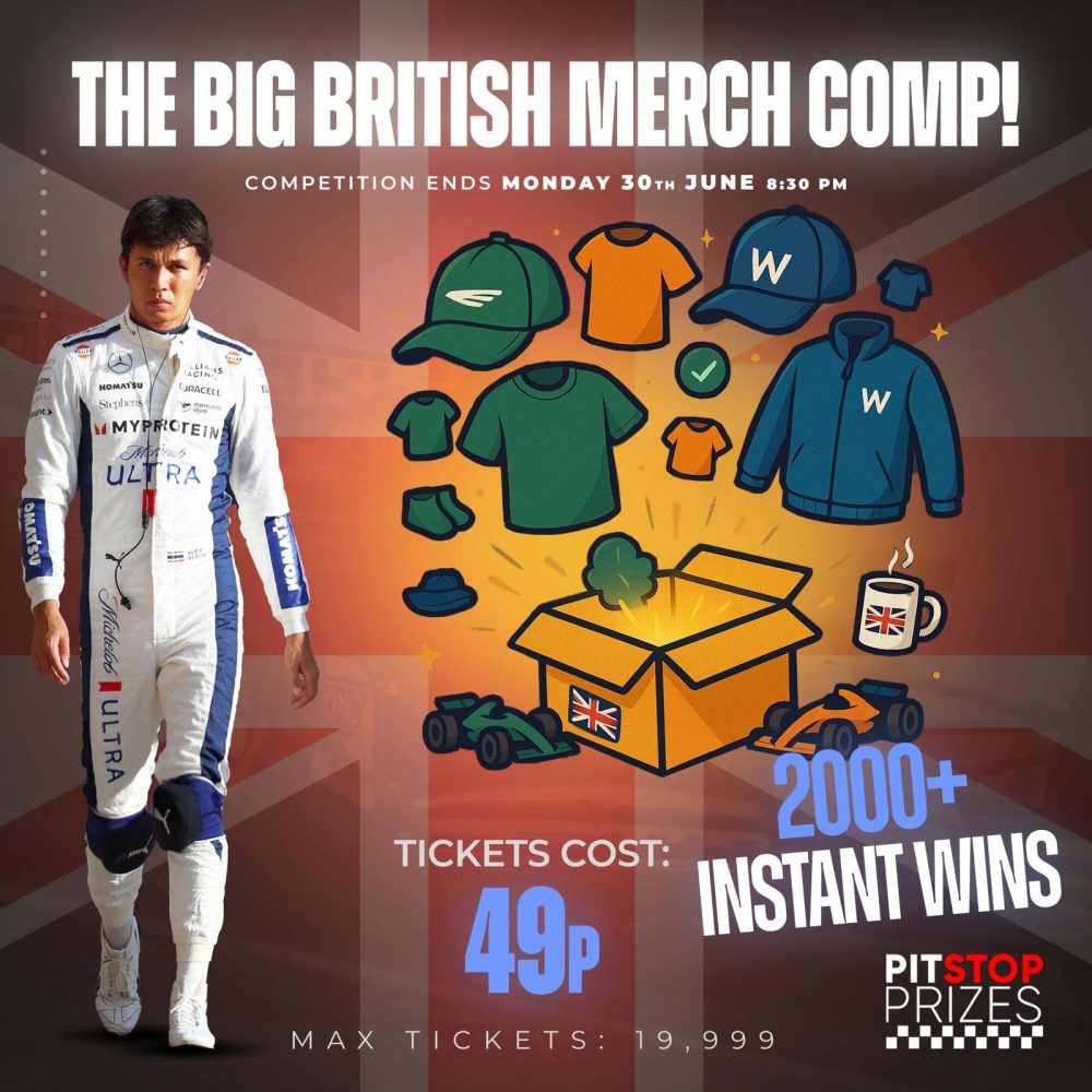 THE BIG BRITISH MERCH COMP! 2000+ INSTANT WINS!