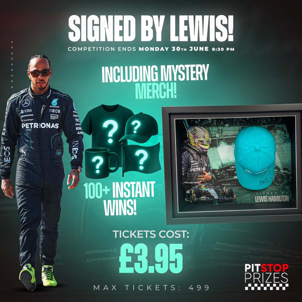 SIGNED BY LEWIS! 100+ INSTANT WINS!
