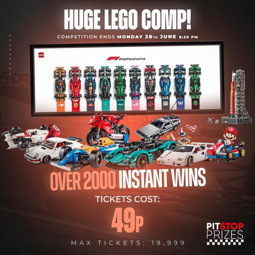 HUGE LEGO COMP! 2500+ INSTANT WINS!