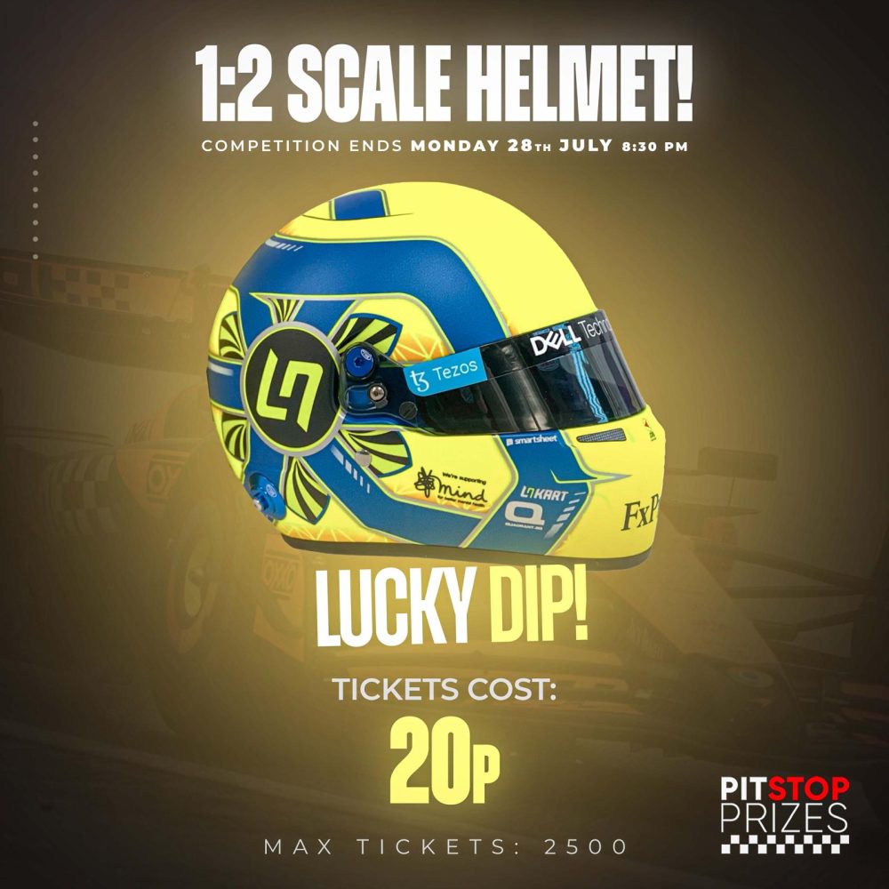 20p LUCKY DIP: 1:2 SCALE HELMET!