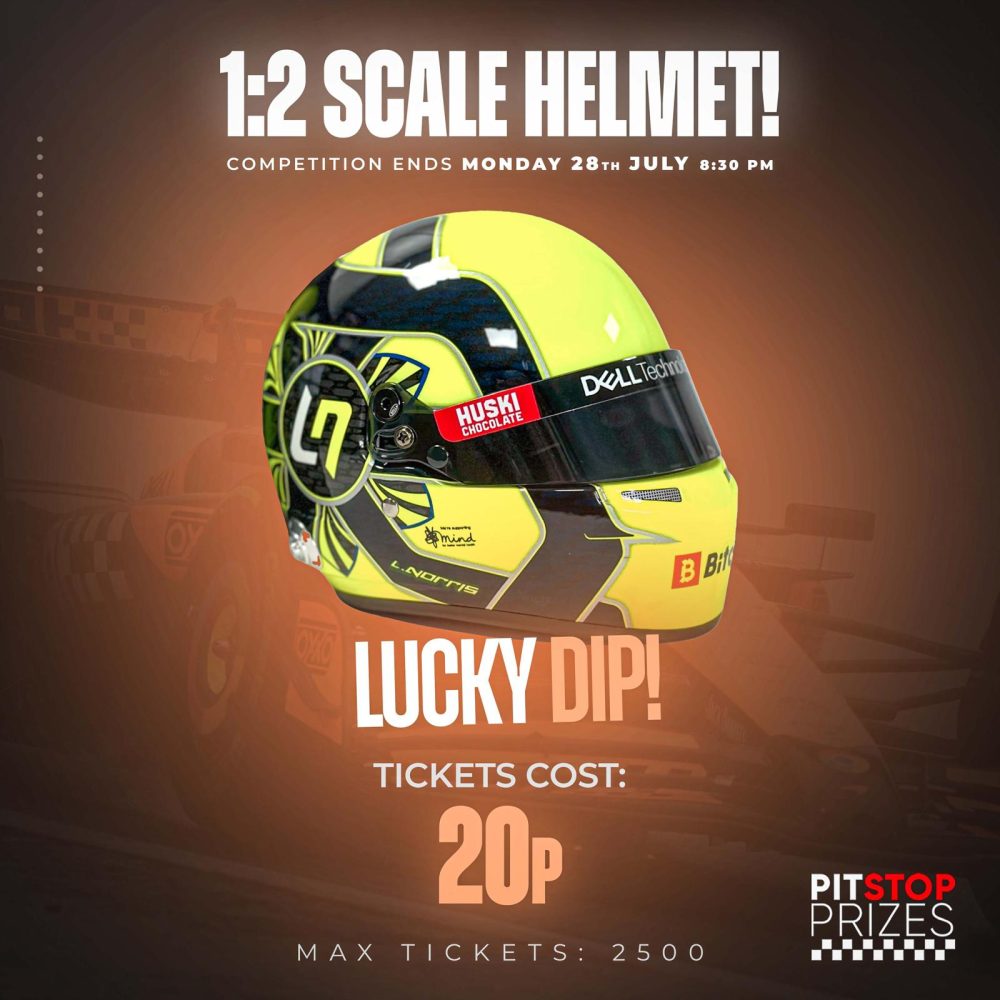 20p LUCKY DIP: 1:2 SCALE HELMET!