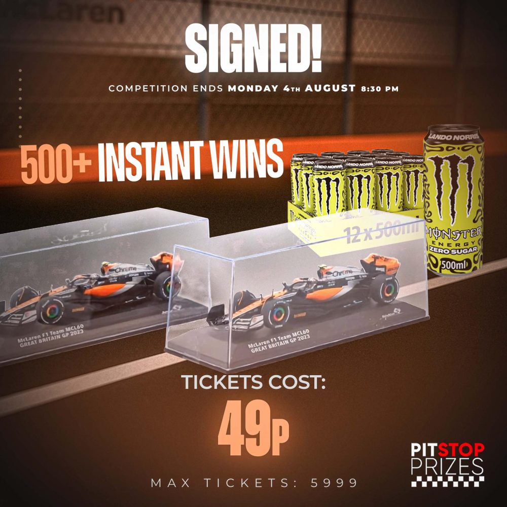 SIGNED BY LANDO & OSCAR! 500+ INSTANT WINS!