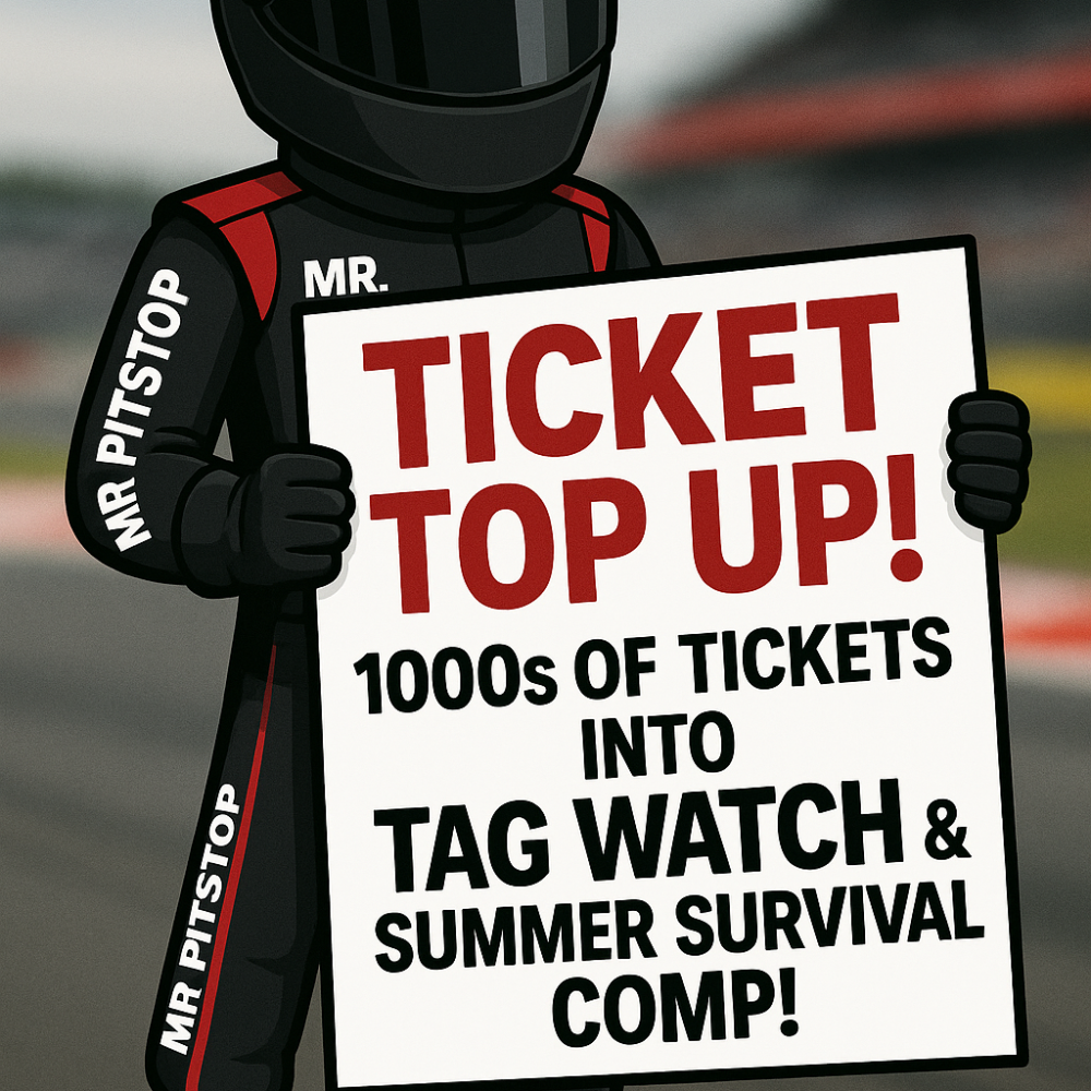 49p COMP: TICKET TOP FOR TAG WATCH & SUMMER SURVIVAL COMP!