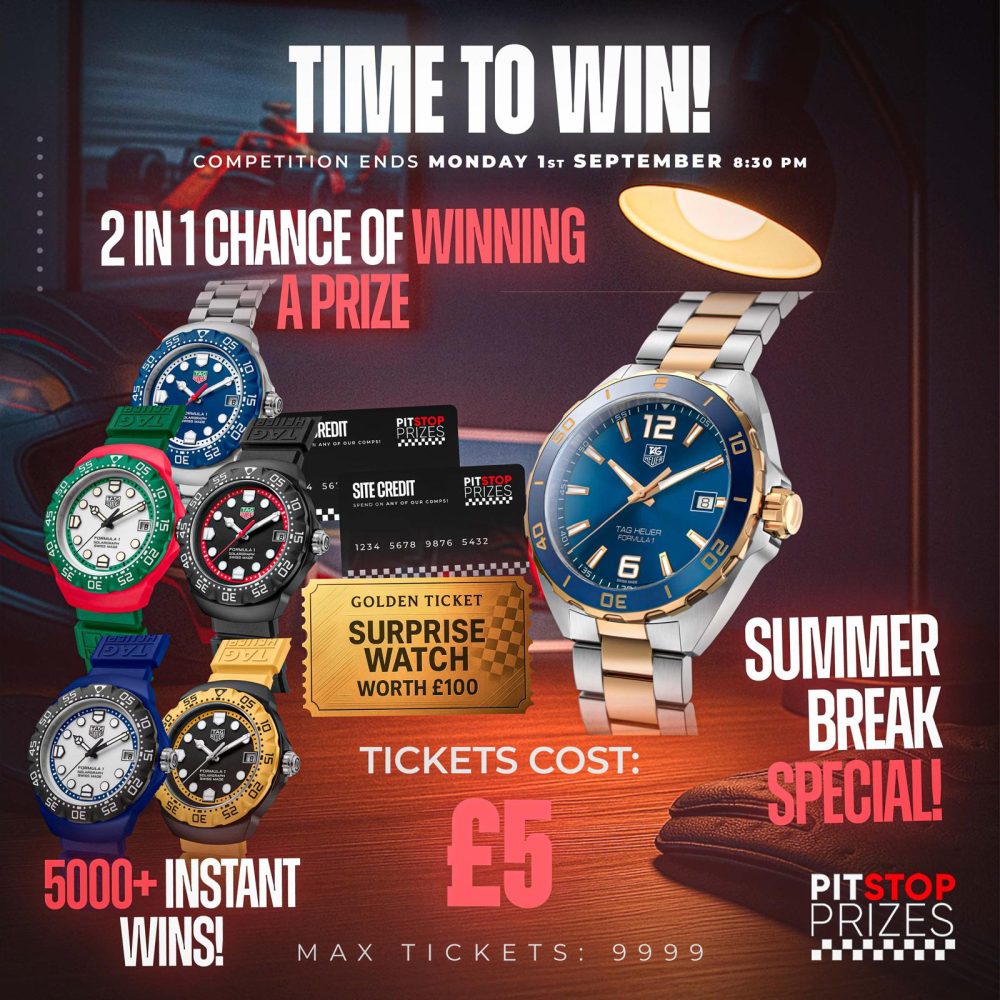 IT'S TIME TO WIN! 5000+ INSTANT WINS! 2 IN 1 CHANCE OF WINNING A PRIZE!