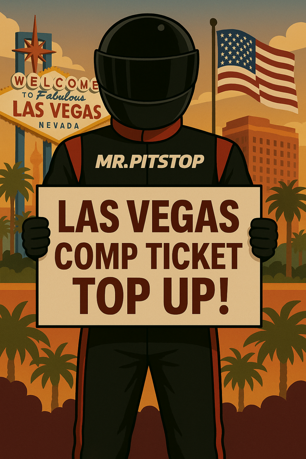 49p COMP: VEGAS TICKET TOP UP!