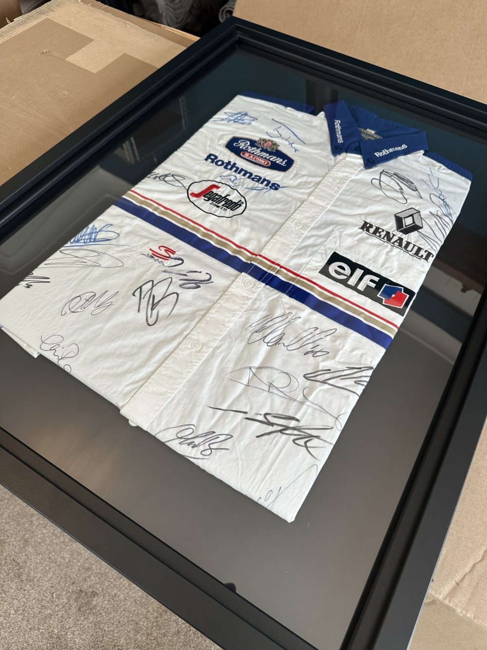 SENNA TRIBUTE SHIRT! 20+ SIGNATURES - Image 2