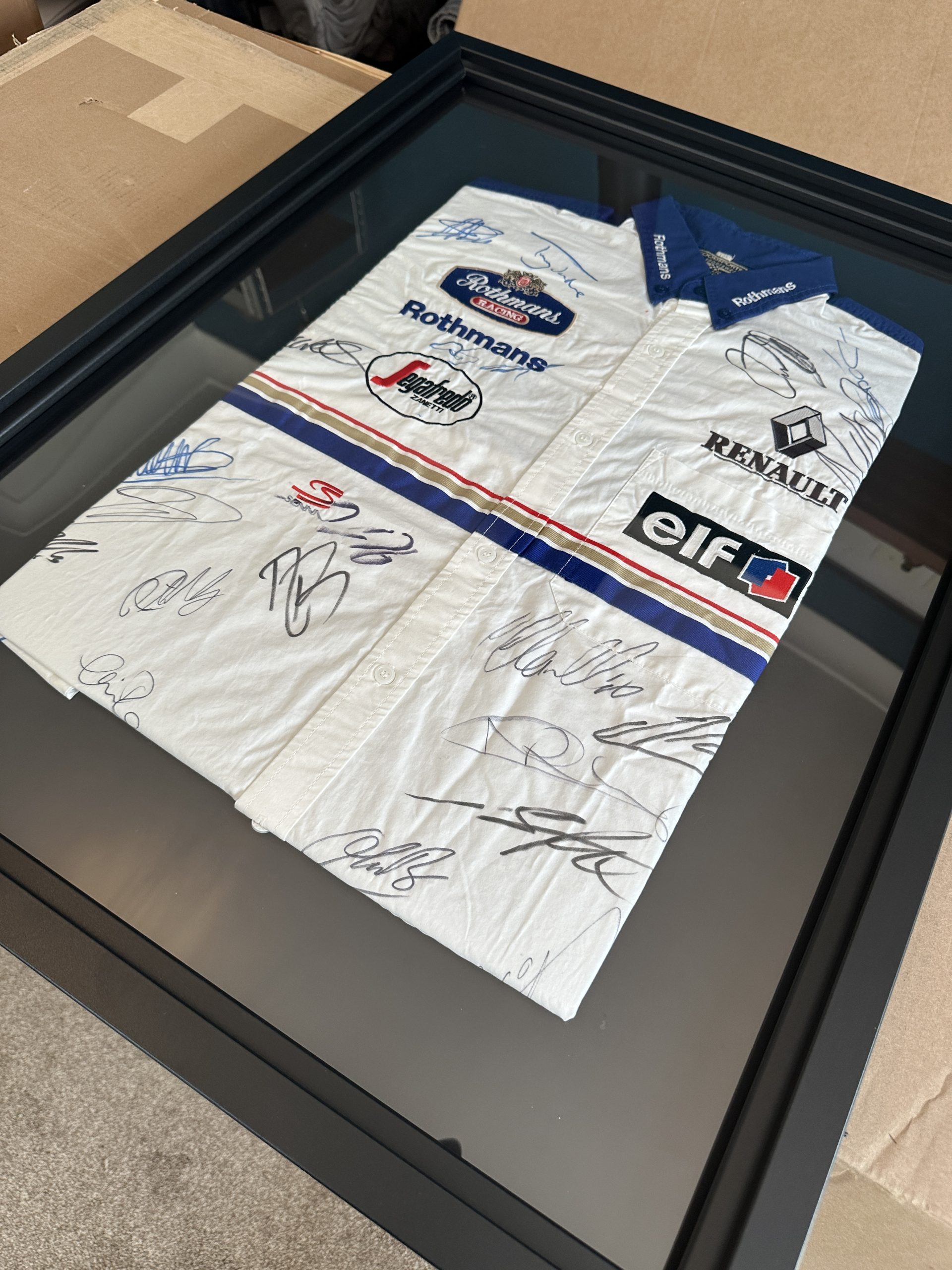 SENNA TRIBUTE SHIRT! 20+ SIGNATURES - Image 2