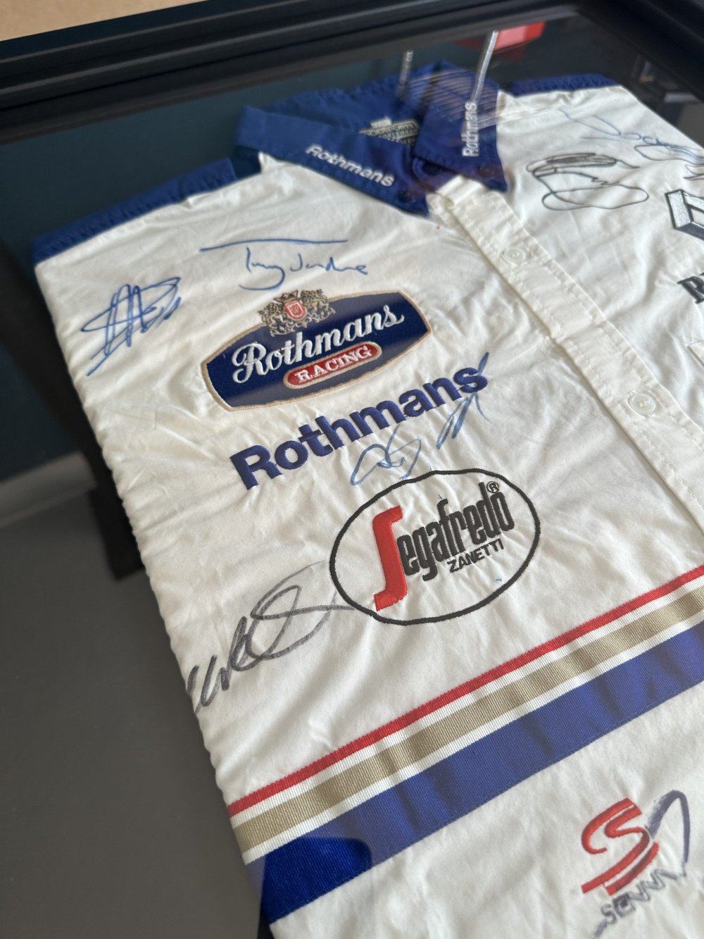 SENNA TRIBUTE SHIRT! 20+ SIGNATURES - Image 4