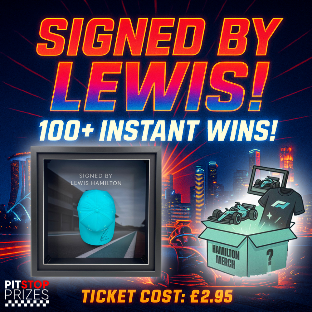 SIGNED BY LEWIS! 100+ INSTANT WINS!