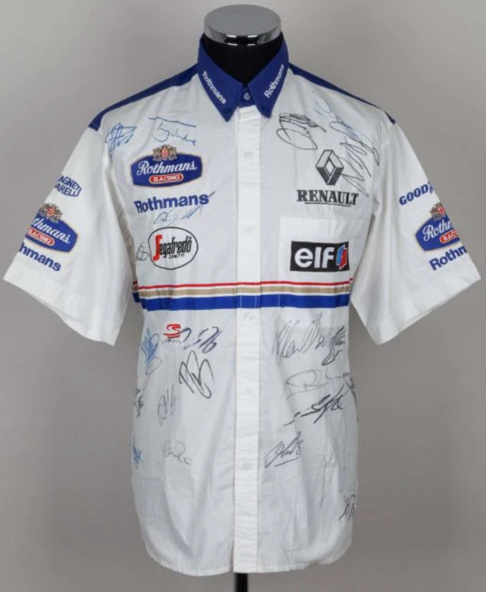 SENNA TRIBUTE SHIRT! 20+ SIGNATURES - Image 6