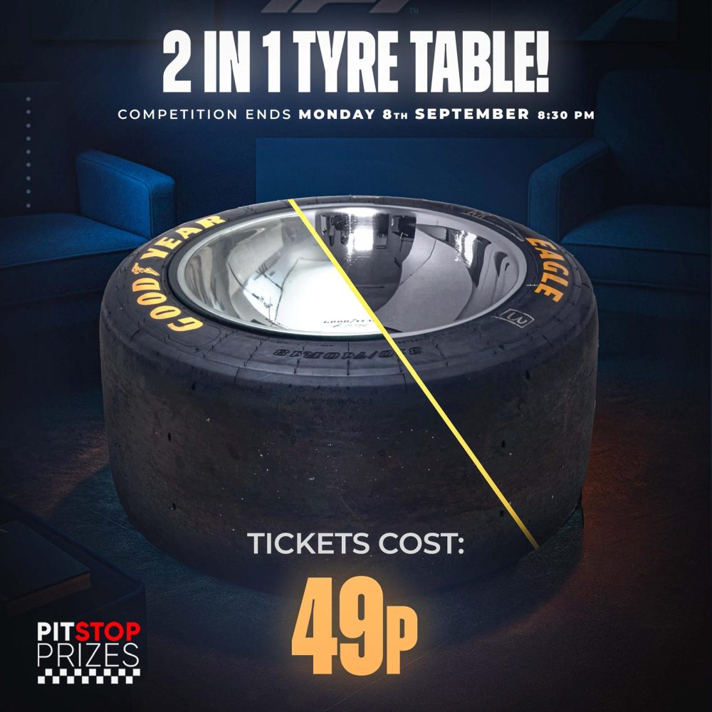 49p COMP: GOODYEAR 2 IN 1 TYRE TABLE!