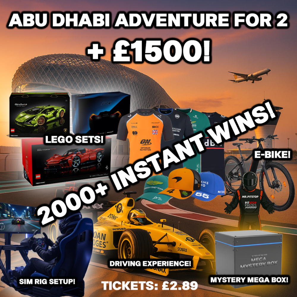 ABU DHABI ADVENTURE FOR 2 + £1500! 2000+ INSTANT WINS!