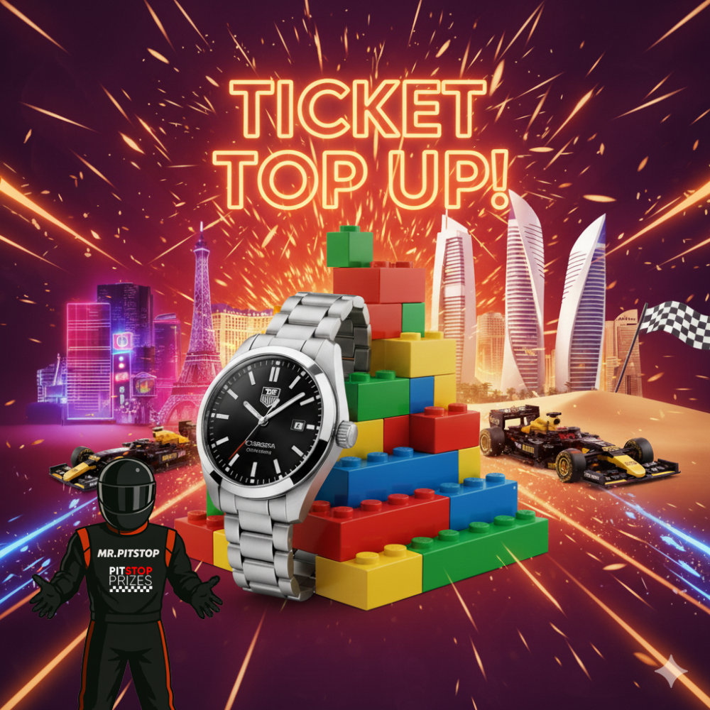 TICKET TOP UP! 1000+ INSTANT WINS!