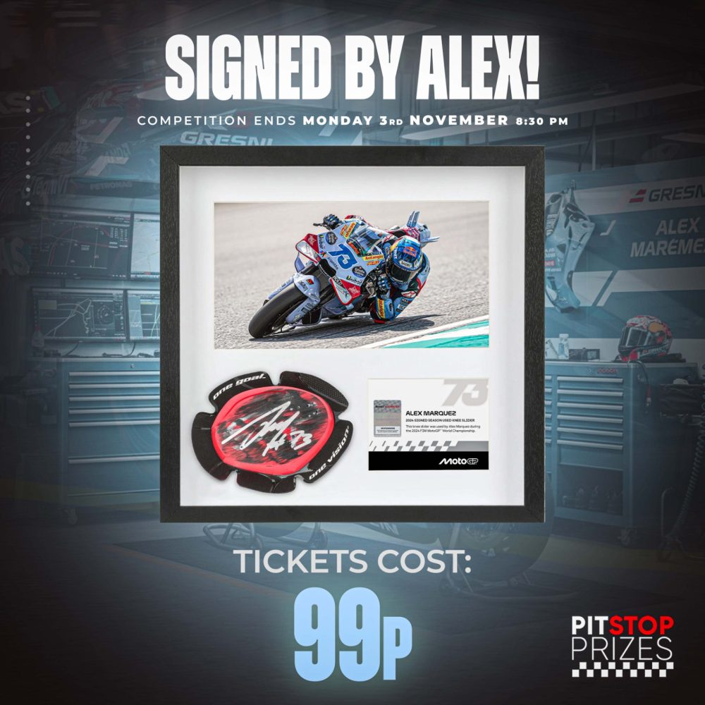 99p: SIGNED BY ALEX MARQUEZ!