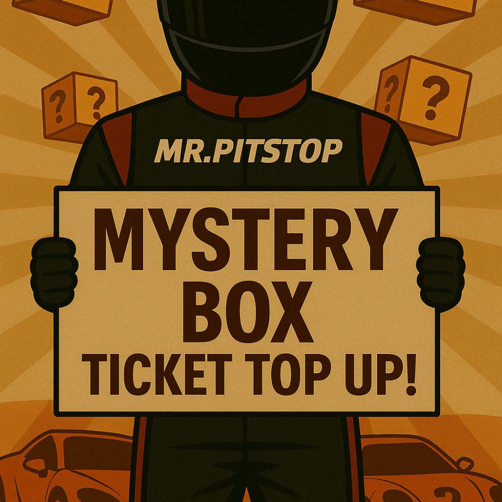 £5: TICKET TOP UP! HUGE MYSTERY BOX COMP!