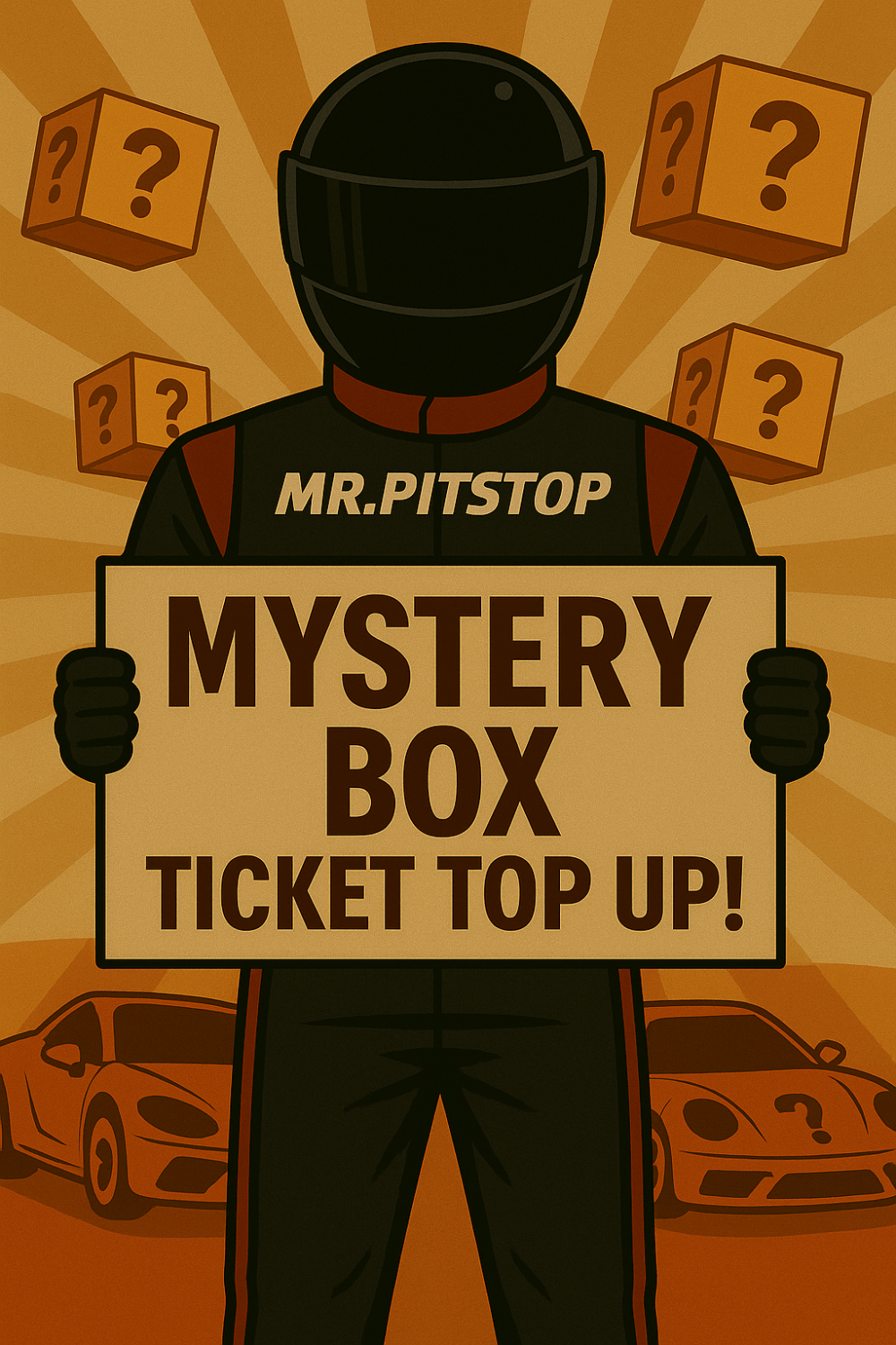 £5: TICKET TOP UP! HUGE MYSTERY BOX COMP!