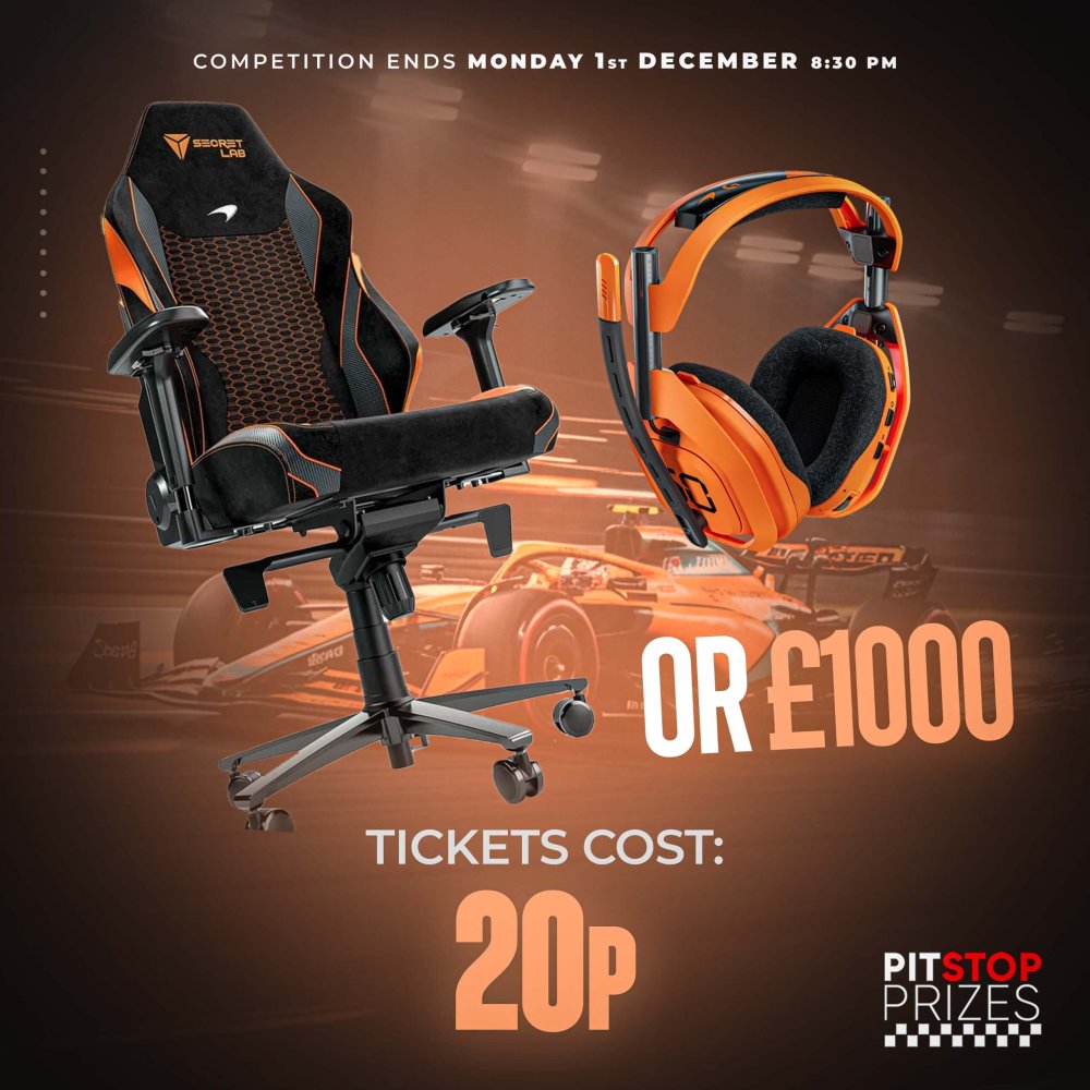 20P: GAMING SETUP OR £1000!