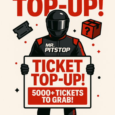 10p: TICKET TOP UP COMP! 5000+ TICKETS TO WIN!