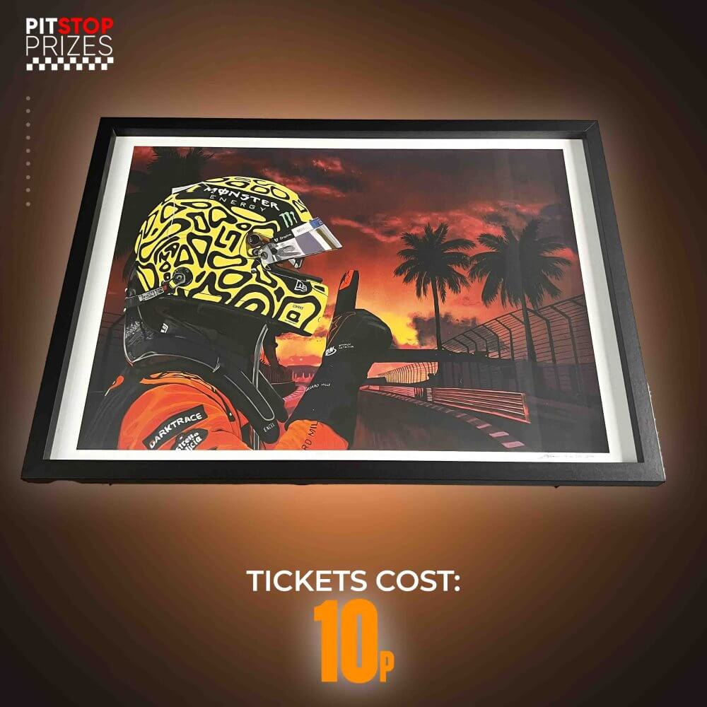 10p: LANDO FRAMED ART PRINT!