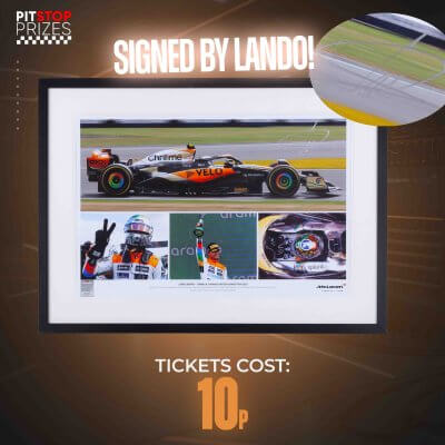 10p: SIGNED & FRAMED BY LANDO!
